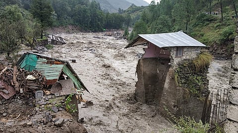 A swollen Beas river image used for representational purposes only.