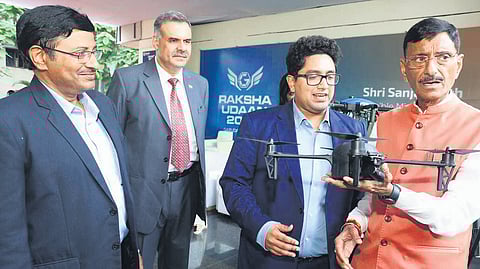 Union Minister of State for Defence Sanjay Seth inaugurated a defence drone facility in Chennai on Friday