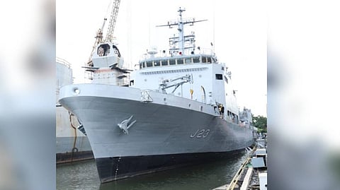 ‘Ishak’ warship.