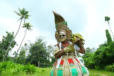 When Kochi's farmers welcomed Kadamban Moothan, the dancing deity