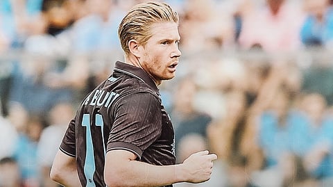 De Bruyne was excellent in Napoli's recent friendly against Girona, scoring twice and setting up the other in a 3-2 win.