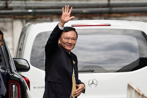 Former Thai Prime Minister Thaksin Shinawatra 