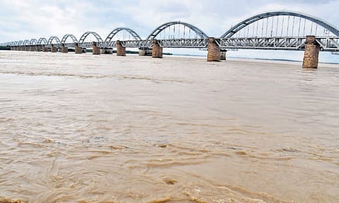 Floodwaters from tributaries of the Godavari, including Sabari, Kinnerasani, Pranahita, Manjeera, and Indravathi, are slowly receding, and it is expected that the inflows will decrease further over the next two days.