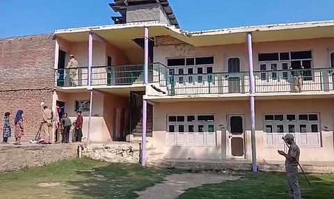 The Jammu and Kashmir government on Saturday began the process of taking over the management of 215 schools affiliated with the banned Jamaat-e-Islami (JeI) its Falah-e-Aam Trust, officials said. 