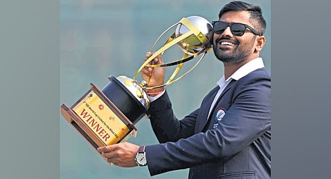 Ajay lost his eyesight in a freak mishap in his native village in Prakasam district when he was just four years old. Yet, he refused to let challenges define him. 