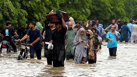 Around 19,000 people were evacuated in Pakistan's Punjab as it is on high alert for floods.