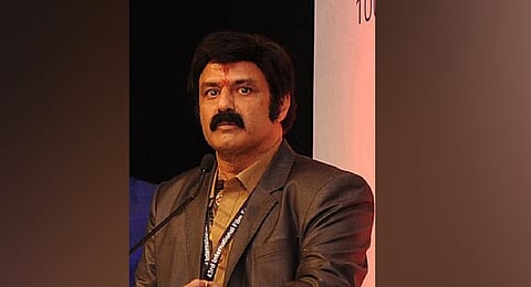Telugu actor, politician and philanthropist Nandamuri Balakrishna. 