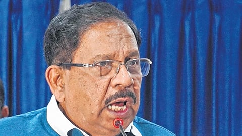 Home Minister Dr G Parameshwara