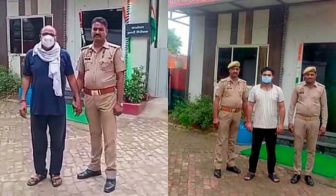 The woman was brutally assaulted and set ablaze by her husband and in-laws over a dowry demand of Rs 36 lakh in Greater Noida's Sirsa village.