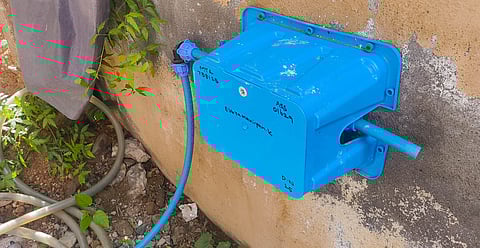 Image of water meter used for representative purpose.