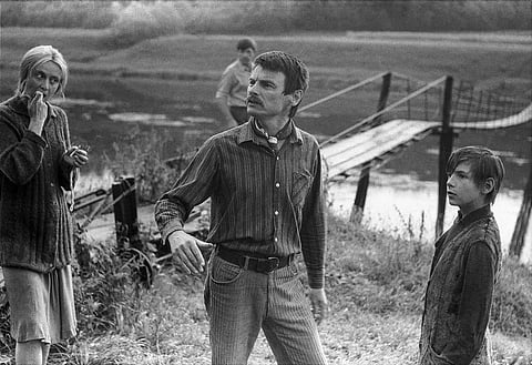 Andrei Tarkovsky shooting the Mirror (1975)
