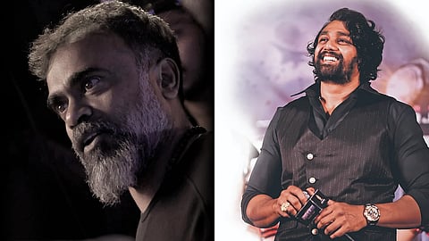 Director Suri (L) and Dhruva Sarja (R)