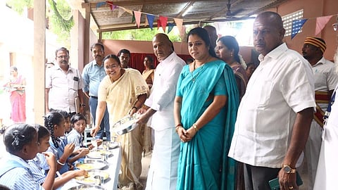 With the latest expansion to urban areas, 8,469 more students in 40 government-aided schools will be covered.