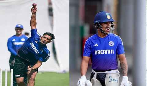 From (L) Anshul Kamboj and Dhruv Jurel are names to watch out for in this year's Duleep Trophy in Bengaluru
