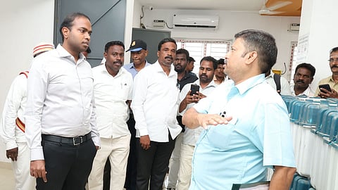 Work on rationalising polling stations is under way.