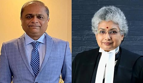 Justice B V Nagarathna (R) dissents on collegium’s recommendation to elevate Patna HC Chief Justice Vipul M Pancholi (L) to SC.
