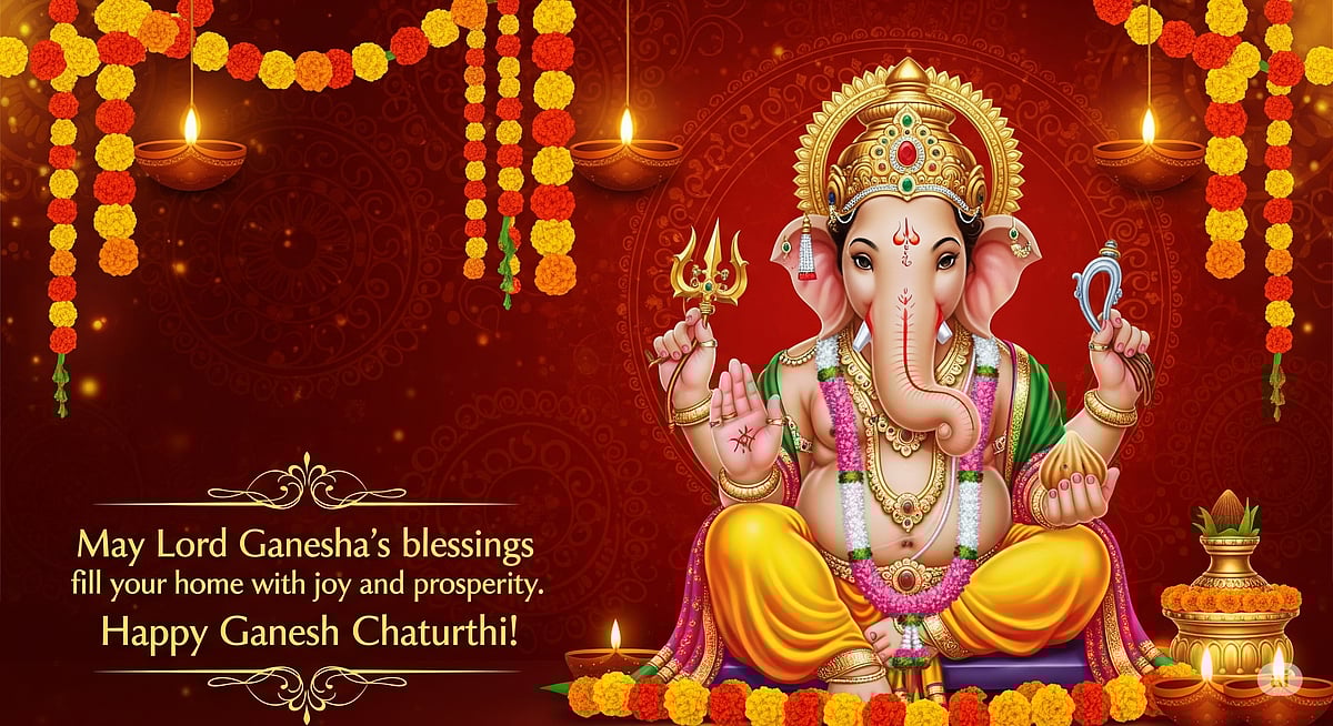 Ganpati Bappa Morya! 50+ Heartfelt Ganesh Chaturthi 2025 Wishes, Quotes &  Statuses to Share the Divine Joy
