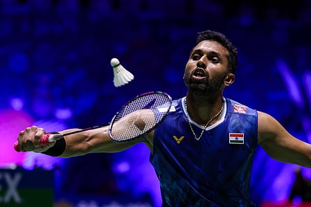 HS Prannoy, a runner-up at this event in 2023, recovered from a poor opening game to beat world No.85 Yohanes Saut Marcellyno 6-21 21-12 21-17 in 57 minutes in the first round match. 