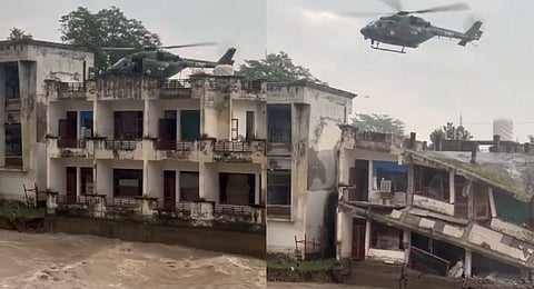 The Madhopur headworks, located on the Ravi River along the Punjab-Jammu and Kashmir border in Pathankot district, suffered severe damage as three of its floodgates were washed away by gushing waters