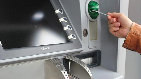 File image of an ATM used for representational purpose.