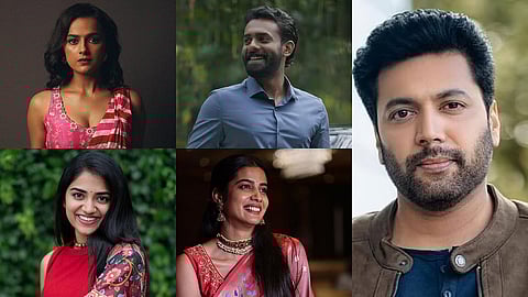 Shraddha Srinath, Arjun Ashokan, Malavika Manoj and Sri Gouri Priya, along with Ravi Mohan