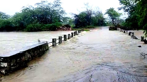 Widespread damage has been reported in Kamareddy and Medak districts.