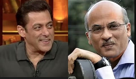 Barjatya (R) was set to make an action film with Salman Khan but that idea was dropped as the filmmaker was unable to crack the right character for Khan.