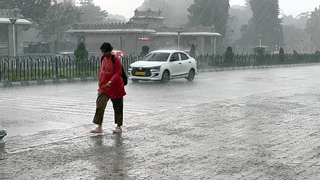  Bengaluru witnessed heavy showers across many parts in the city on Monday afternoon, September 1, 2025
