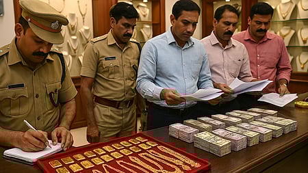 Thrissur jewellery raids unearth Rs 100 crore sales suppression, 36 kg of gold seized