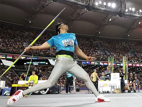 Neeraj Chopra was lying third till the fifth round following his opening throw of 84.35m before his final effort of 85.01m took him to the second spot.