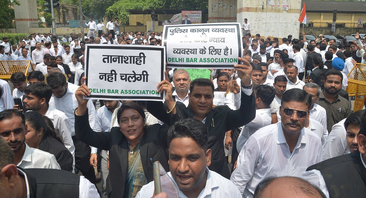 Delhi lawyers protest witness rooms in police stations impacting trials