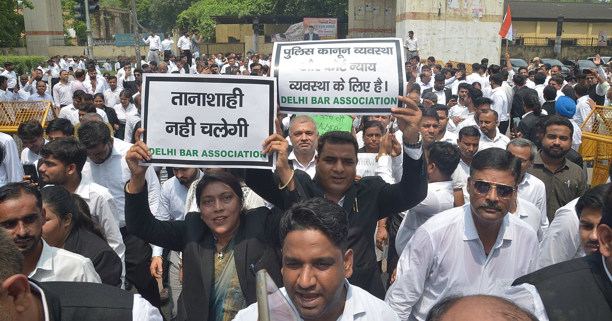 Delhi lawyers protest witness rooms in police stations impacting trials