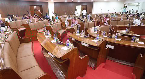 DMK councillors accused the AIADMK of indulging in corruption and demanded that probe into the scam should be conducted from 2011 when AIADMK came to power.