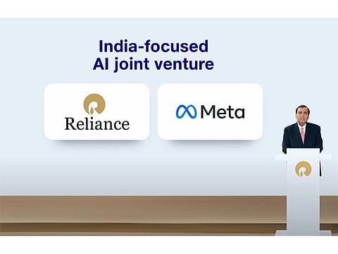 Reliance, Meta announce joint venture to build enterprise AI solutions