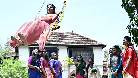 Onam celebration at Govt College for Women