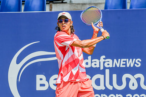 Kriish Ajay Tyagi, India’s top-ranked junior tennis sensation and currently ranked World No 49 on the ITF Junior Tour.