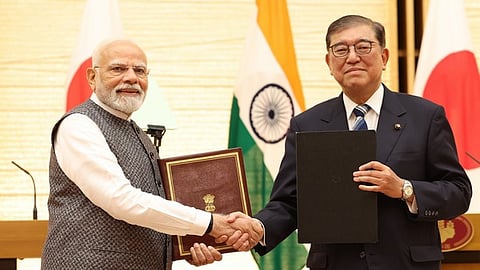 India, Japan sign key MoUs, agreements to deepen cooperation across diverse sectors.