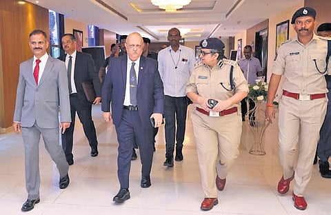 DGPs, central agencies call for joint action on cybercrime, narcotics, coastal security in Tirupati
