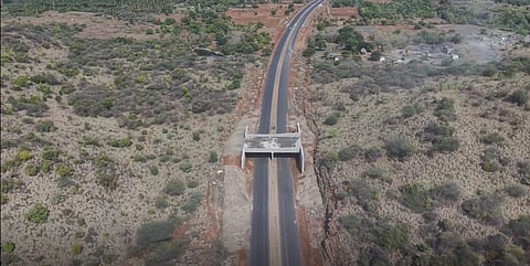 The 29.96-km stretch is being built at a cost of Rs 854 crore and is part of the Madurai ring road section on NH-744A.