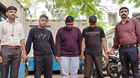 Police raids led to the arrest of three key players: Nipender alias Nirav Lavkush Chaudhary, HR manager with a Chinese company; Preet Rasiklal Kamani of Rajkot; and visa agent Ashish Ramanlal Rana of Surat.