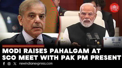 With Pakistan PM Shehbaz Sharif in attendance, Modi raises Pahalgam terror attack at SCO summit