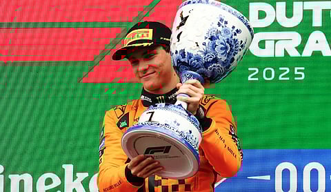 It was Piastri's sixth Grand Prix victory of the season and cemented the Australian's status as the man to catch in this year's drivers' championship.