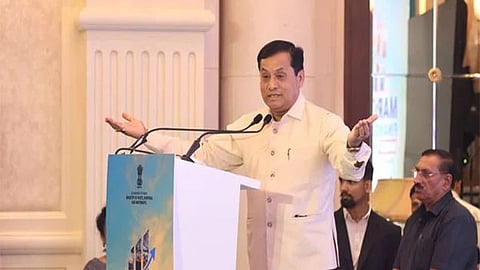 Union Minister of Ports, Shipping and Waterways Sarbananda Sonowal