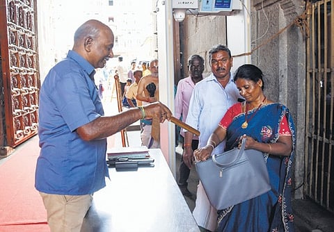 Security amped up for President Murmu’s visit to the Sri Ranganathaswamy Temple on Wednesday 