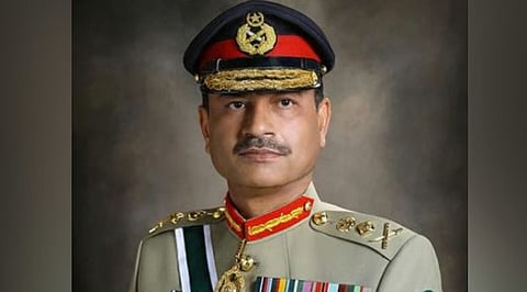 Pakistan's army chief Asim Munir 