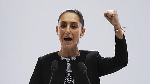 From Trump to social programs: Mexico’s first female president takes stock after a year in office