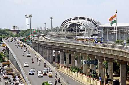 Chennai Metro Rail passenger services 