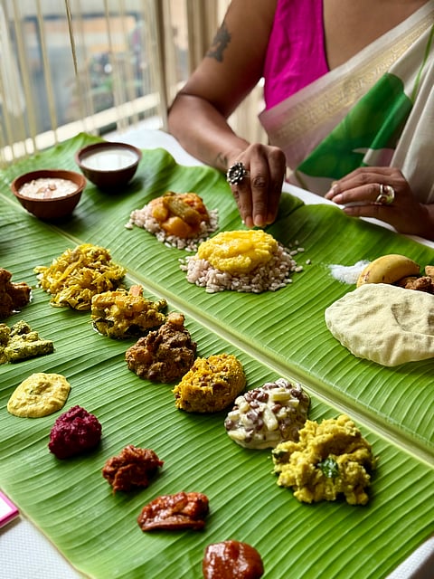 Onam Sadya at Taj Mahal Hotel in Delhi