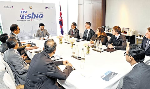 During the CM’s visit to the UK, Lloyd’s List Intelligence, a leading provider of maritime risk analytics data, signed an MoU to expand its centre in Chennai.