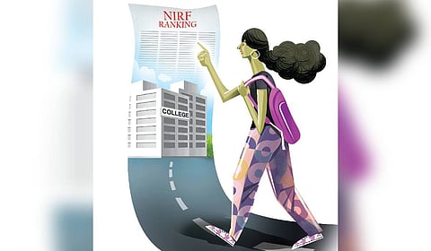 NIRF rankings assess universities on academics, research, faculty ratio, resources, diversity, employability, inclusivity, and student-friendly learning environment.